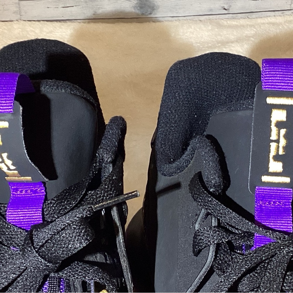 Nike Black and Purple Lebron Witness Basketball Shoes Size 11.5 - Picture 10 of 10